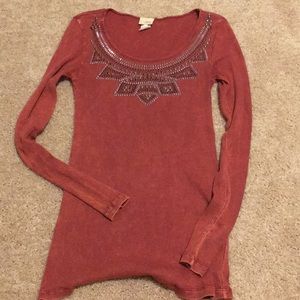 Daytrip studded long sleeve